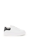 PRADA 045 LEATHER SNEAKERS,11689338