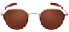 Randolph Engineering Randolph Hamilton Sunglasses In Skyforce™ Polarized Autumn Sunset