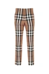 BURBERRY BURBERRY HOUSE CHECK TAILORED TROUSERS
