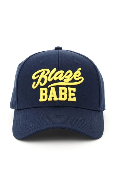 Blazé Milano Navy & White Blazé Cap Blazé Milano | Accessories | Blaz Milano Navy White Blaz Cap  main image 2