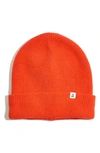 MADEWELL RECYCLED COTTON BEANIE,MB609
