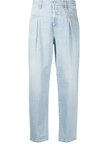 CLOSED HIGH RISE STRAIGHT-LEG JEANS