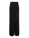 Valentino Vlogo Straight-leg Trousers In Black