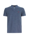 POLO RALPH LAUREN POLO SHIRT S/S KNIT,710.666998.005 005 CLASSIC ROYAL HEATHER