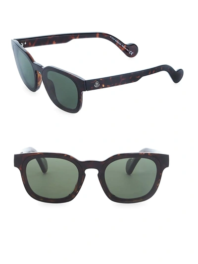 Moncler Sunglasses In Dark Havana Green