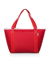 Picnic Time Topanga Cooler Tote Bag In Red