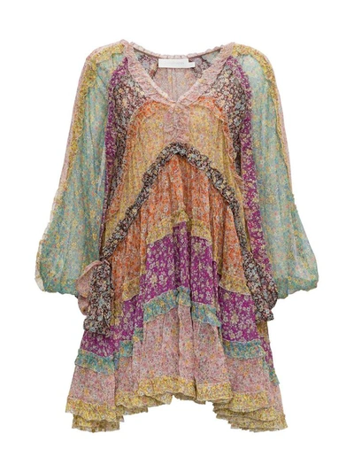 Zimmermann Carnaby Dress In Multicolor