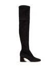 ALBERTA FERRETTI SUEDE CUISSARD BOOTS