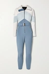 CORDOVA ALTA BELTED colour-BLOCK SKI SUIT