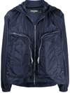 DSQUARED2 OVERSIZE ZIP POCKET LIGHTWEIGHT JACKET