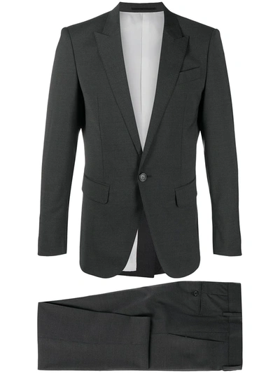 Dsquared2 Single-breasted Two-piece Suit In Grey
