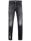 DSQUARED2 CROPPED SKINNY JEANS