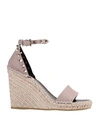 Valentino Garavani Sandals In Light Brown