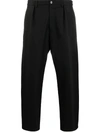 VALENTINO STRAIGHT-LEG CROPPED TROUSERS