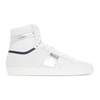 SAINT LAURENT SAINT LAURENT 白色 COURT CLASSIC SL/10H 高帮运动鞋