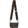 MARC JACOBS TAUPE DTM 'THE SNAPSHOT' BAG