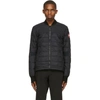 Canada Goose Dunham Slim Fit Packable Down Jacket In Black