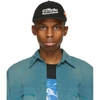 HERON PRESTON BLACK & WHITE 'STYLE' BASEBALL CAP