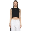 ALEXANDER WANG T BLACK FOUNDATION MUSCLE TANK TOP