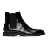 Saint Laurent Ceril Leather Chelsea Boots In 1000 Black