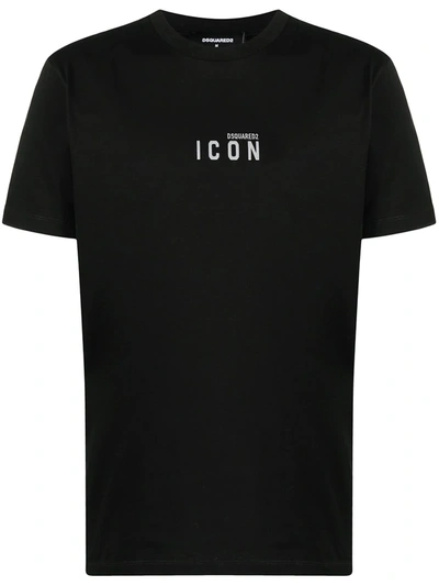 Dsquared2 Icon-print T-shirt In Black