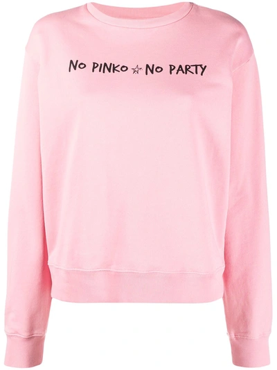 Pinko No Pink No Party Sweatshirt