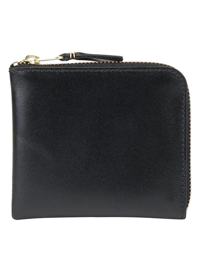 Comme Des Garçons Wallet Classic Zipped Wallet In Black