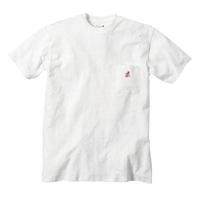 Gramicci White Embroidered T-shirt