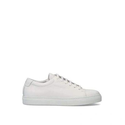 National Standard 30mm Edition 3 Leather Low Sneakers In White