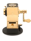 El Casco 18 Karat Gold Pencil Sharpener In Gold