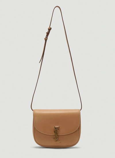 Saint Laurent Kaia Medium Shoulder Bag In Brown