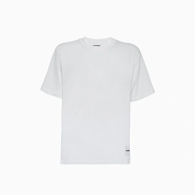 Jil Sander 3 Pack T-shirt Jpus706350ms24880 In 100
