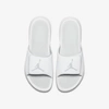 Jordan Hydro 6 Slide (white) - Clearance Sale In White,pure Platinum,pure Platinum