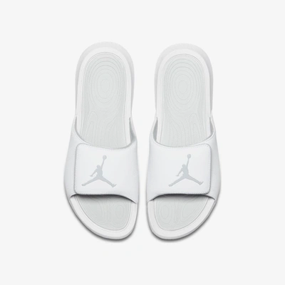 Jordan Hydro 6 Slide (white) - Clearance Sale In White,pure Platinum,pure Platinum