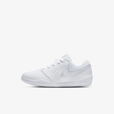 Nike Sideline Iv Little Kids' Cheerleading Shoes In White