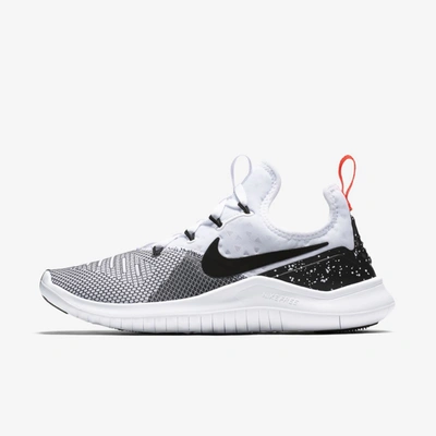 Nike Free Tr8 Women's Gym/hiit/cross Training Shoe In White,total Crimson,white,black