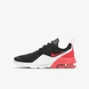Nike Air Max Motion 2 Big Kids' Shoe In Black,white,red Orbit