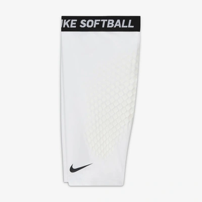 Nike Women's Slider Softball Shorts In Team White,team Black