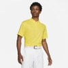 Nike Dri-fit Victory Menâs Golf Polo In Yellow Strike,white