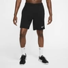 Nike Glitch Camo Dri-fit Knitted 6.0 Shorts In Black In Black,black,white