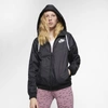 Nike Sportswear Windrunner Women's Windbreaker In Black,white,white,black