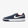 Nike Sb Adversary Skate Shoe (midnight Navy) In Midnight Navy,midnight Navy,university Red,white