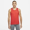 Nike Rise 365 Men's Running Tank In Chile Red