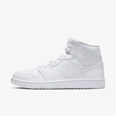 Jordan Air  1 Mid Shoes In White