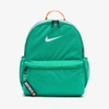 Nike Brasilia Jdi Kids' Backpack (mini) (neptune Green) - Clearance Sale In Neptune Green,black,white