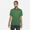 Nike Men's Dri-fit Performance Polo In Gorge Green,black,white
