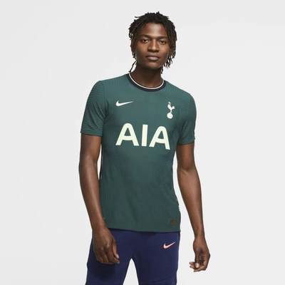 Nike Tottenham Hotspur 2020/21 Vapor Match Away Men's Soccer Jersey (pro Green) In Pro Green,barely Volt