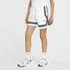 Nike Dri-fit Swoosh Fly Women's Basketball Shorts In White,black