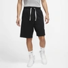 Nike Men's  Sportswear Alumni French Terry Shorts In Black/white/white