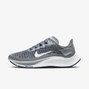 Nike Air Zoom Pegasus 37 Flyease Women's Running Shoe (wide) (light Silver) In Light Silver,world Indigo,white